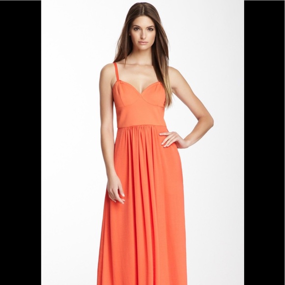 BCBGMAXAZRIA sleeveless floor-length dress XS - Picture 2 of 6